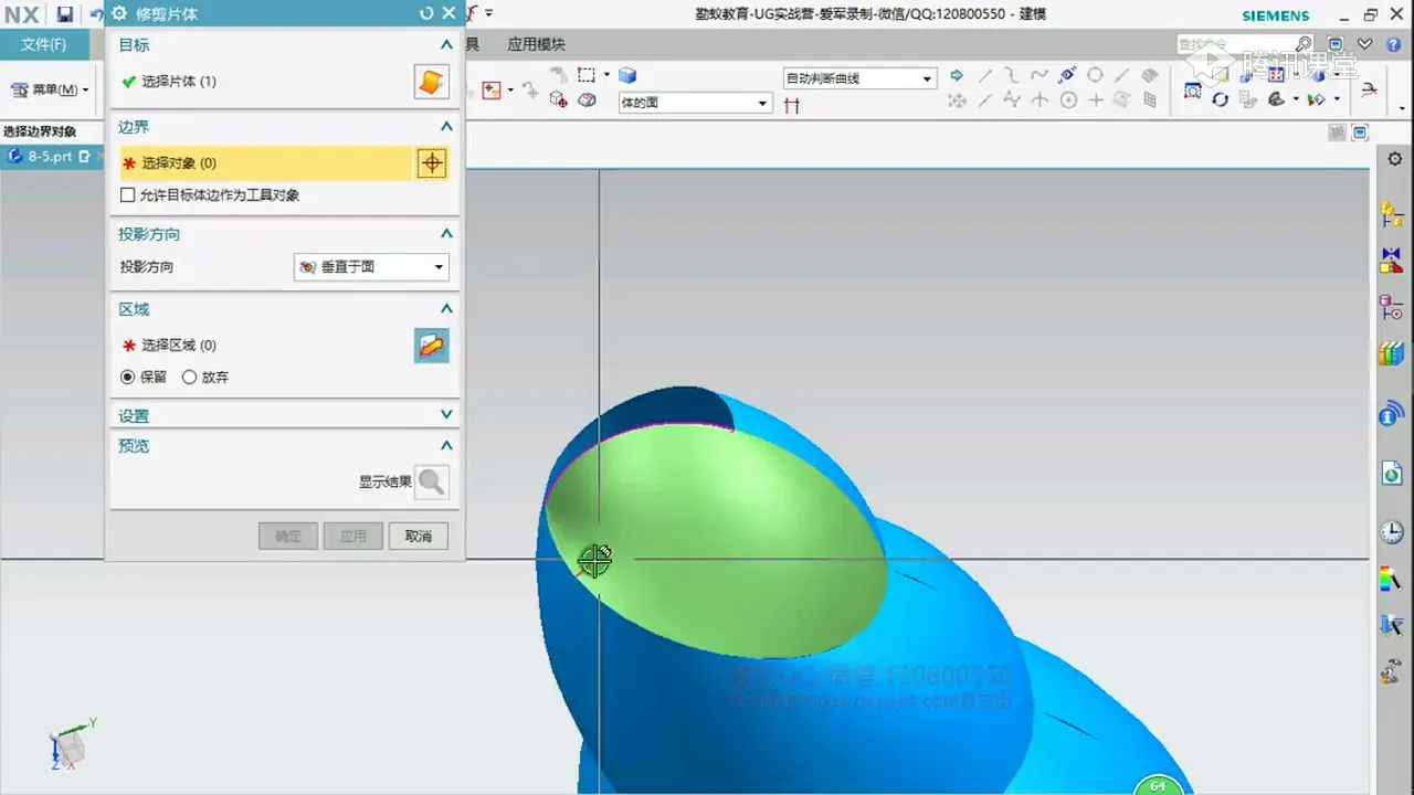 图片造型 - 第13节：海螺图片造型-俩端构建及完成 - 高清实录