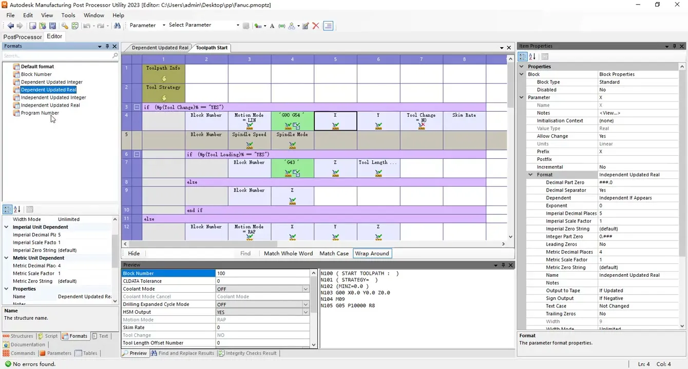加密锁应用 - 后处理基础入门_用户自定义格式 - 刀路解析