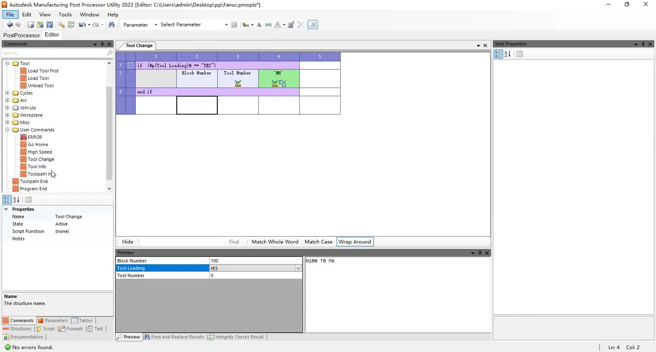 多轴联动 - 后处理基础入门_用户自定义命令 - 高清实录