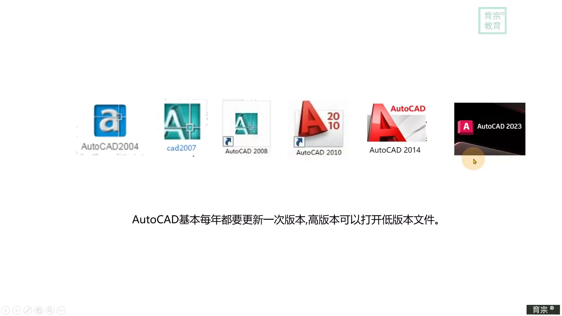 二维制图规范 - cad2023版本简介 - 高清实录